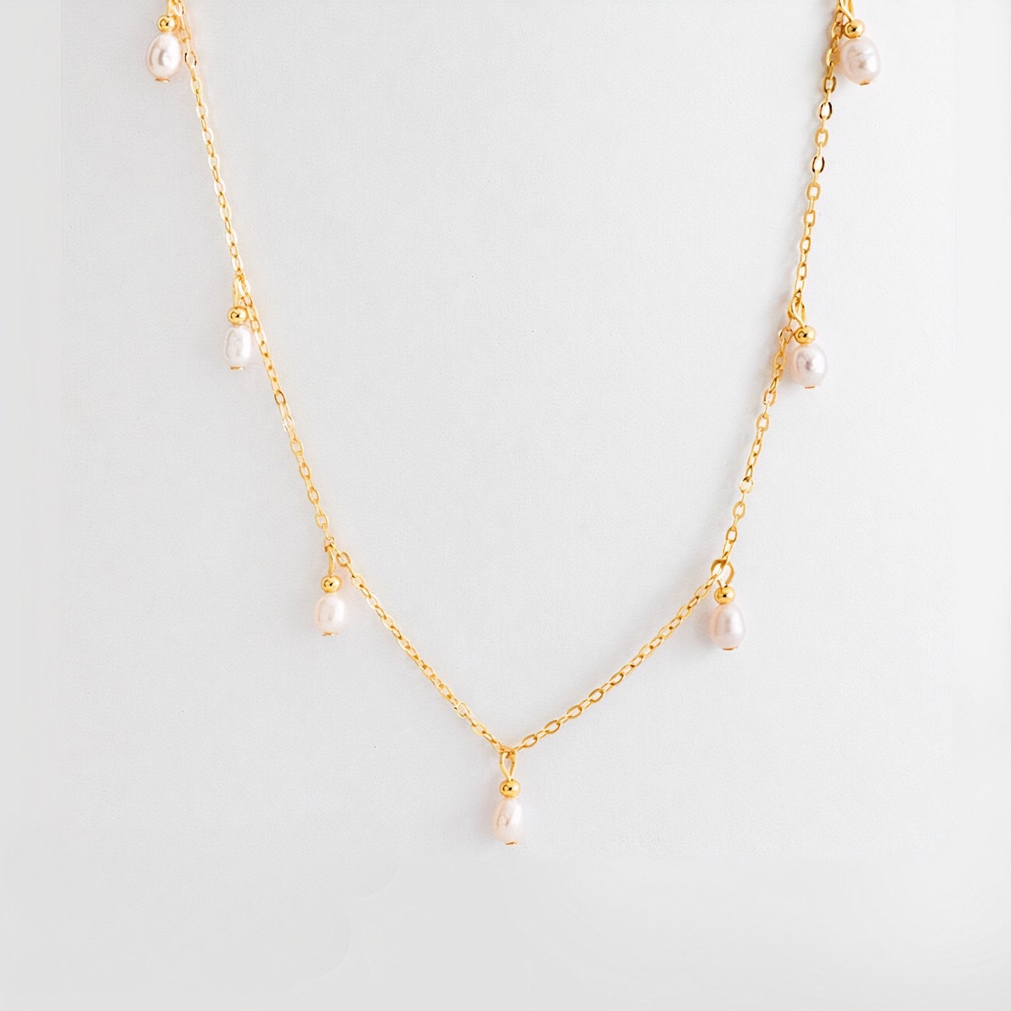Lucky Nummer 7 Parel Hanger Ketting