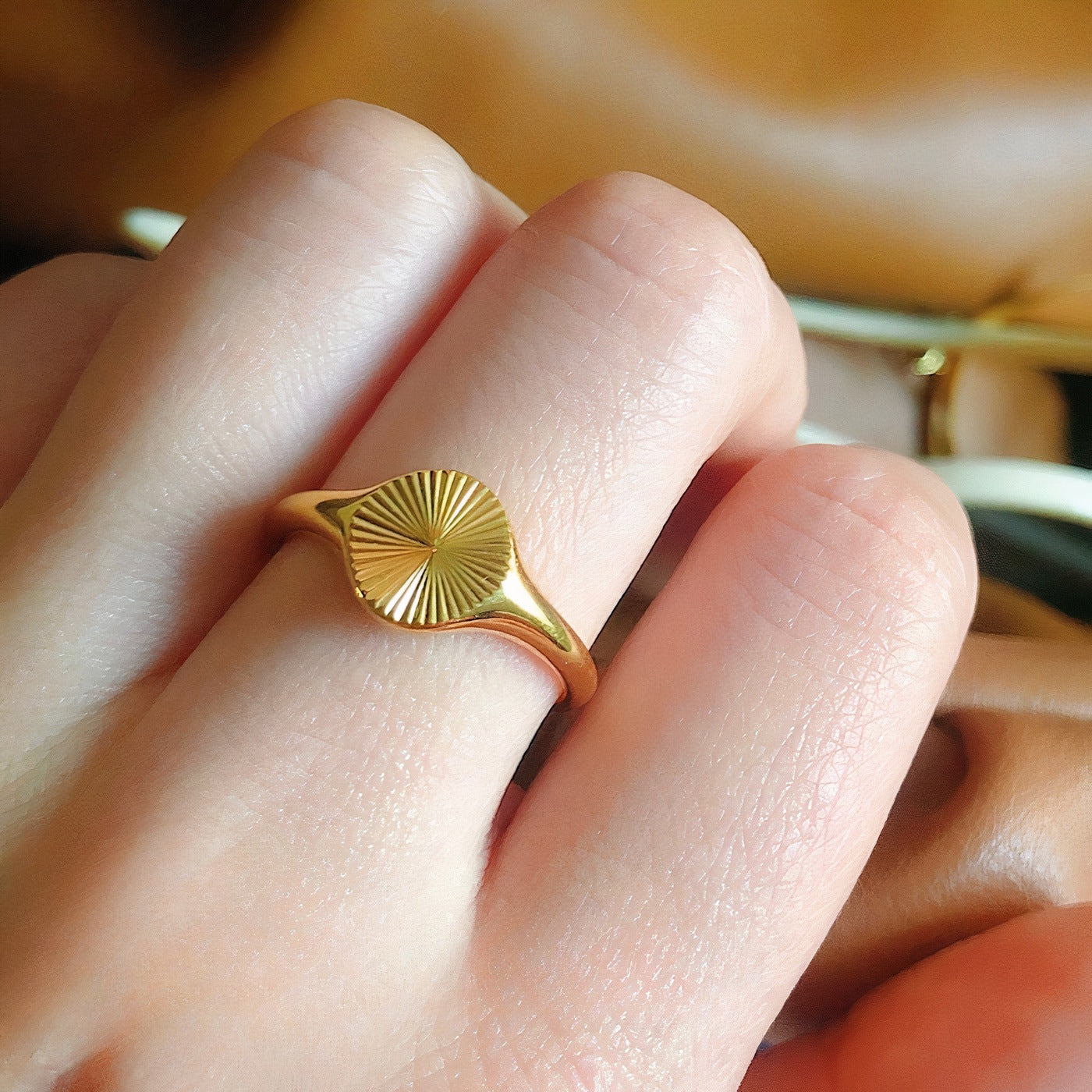 Zon Zegel Ring