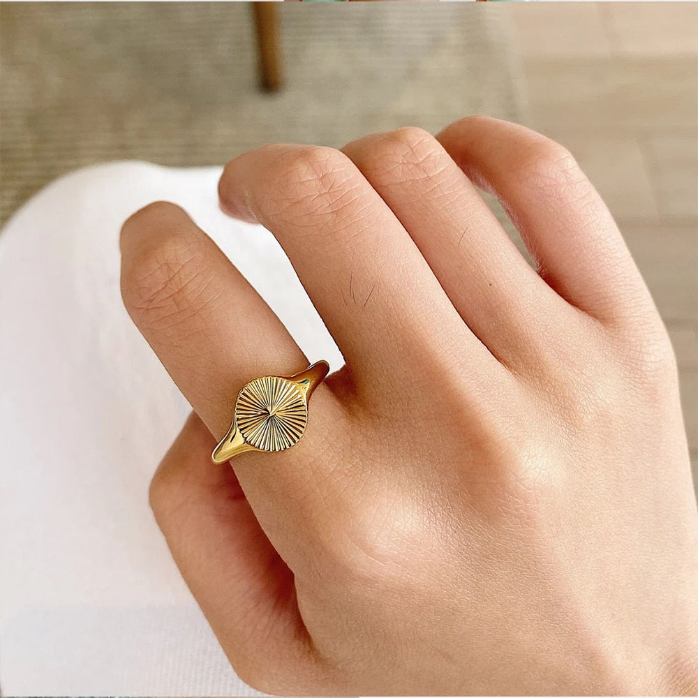 Zon Zegel Ring