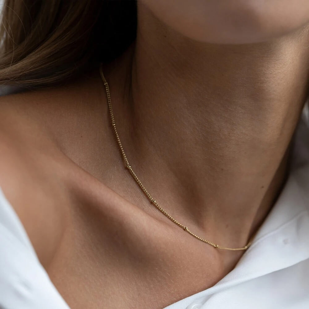 Kralen Schakel Ketting