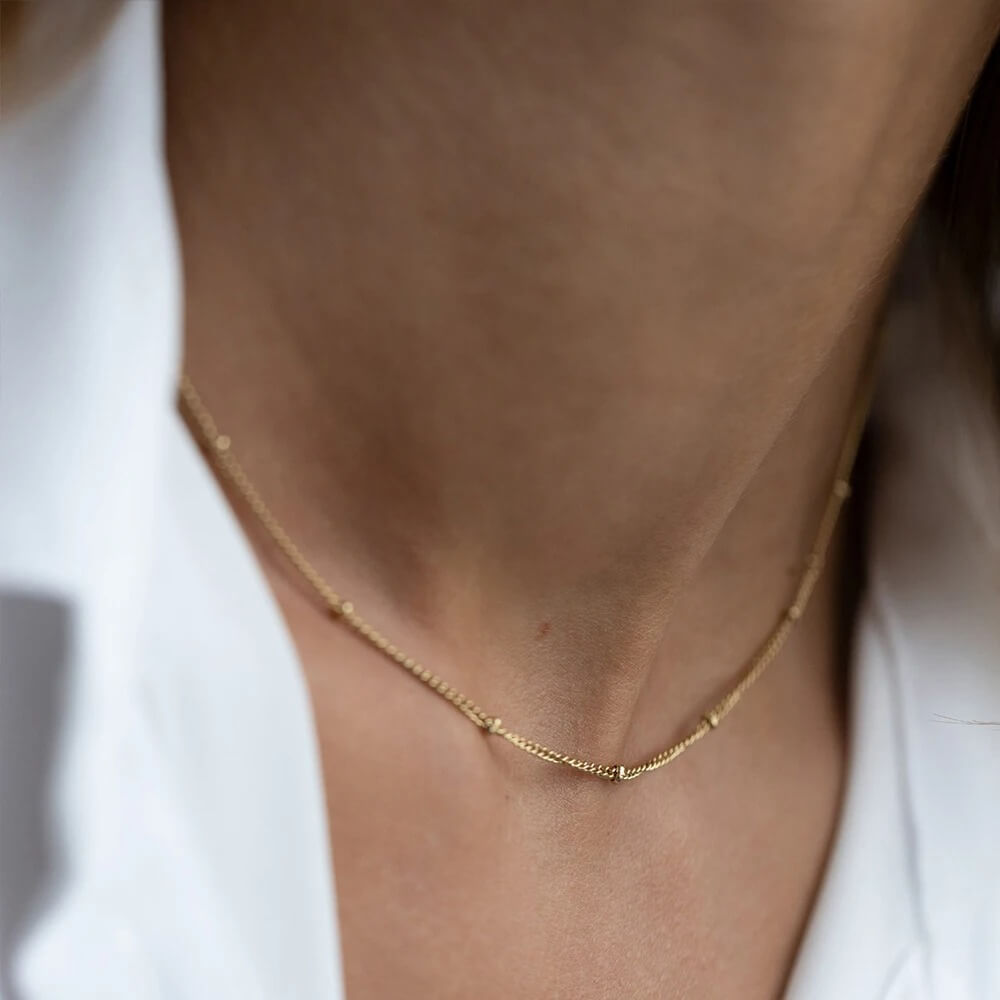 Kralen Schakel Ketting