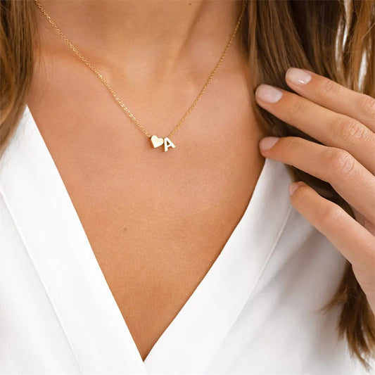 Initiaal Hartketting