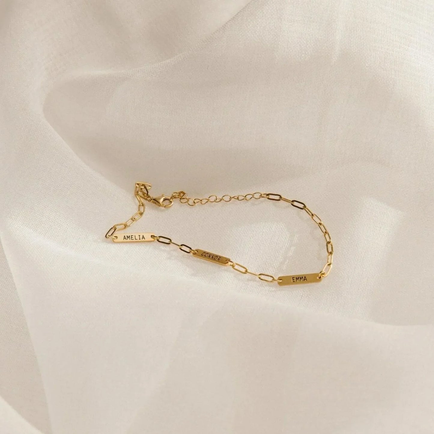 Naamplaatjes Armband