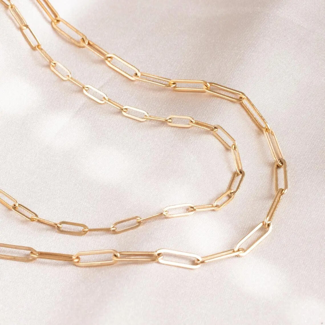 Klassieke Paperclip Schakel Ketting