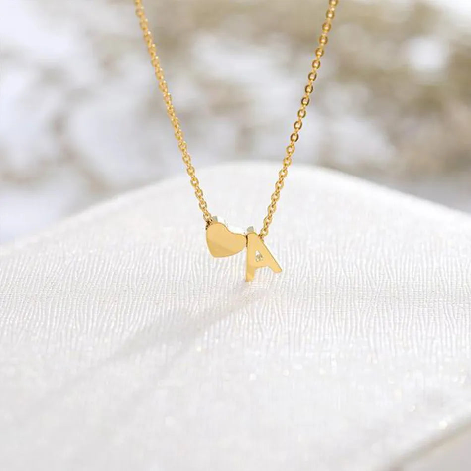 Initiaal Hartketting