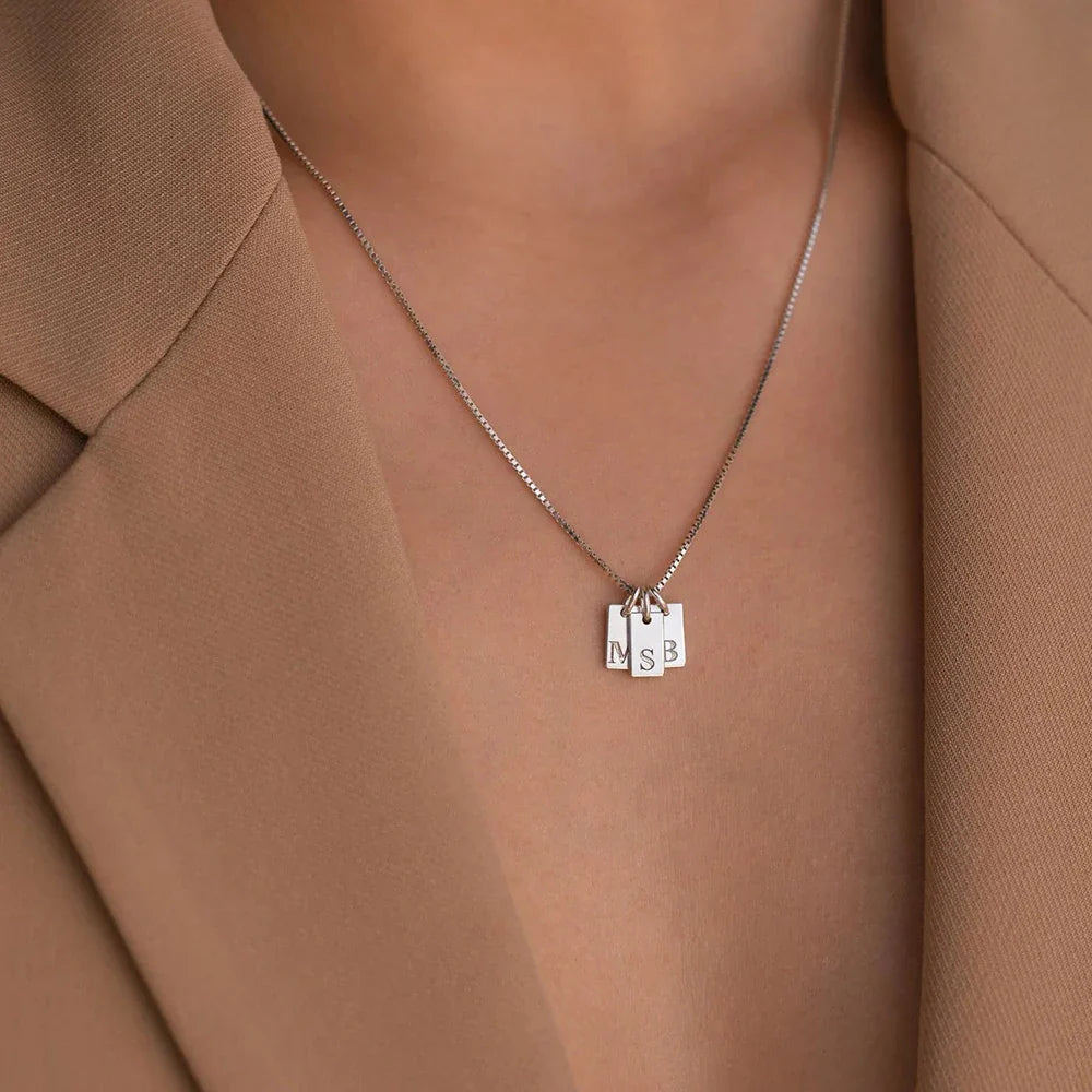 Initiaal Tag Stacker Ketting