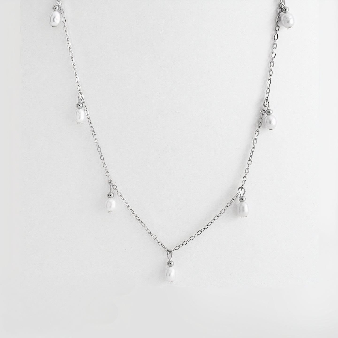Lucky Nummer 7 Parel Hanger Ketting