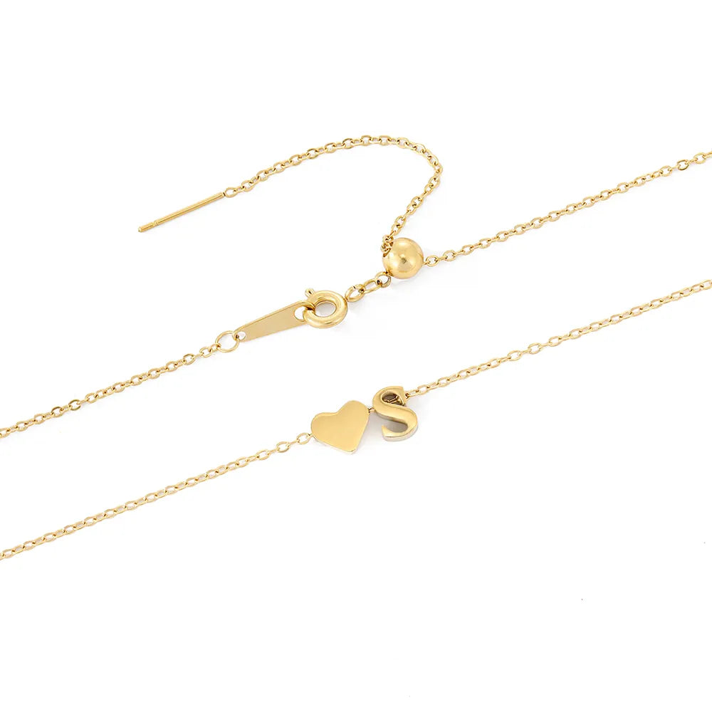 Initiaal Hartketting
