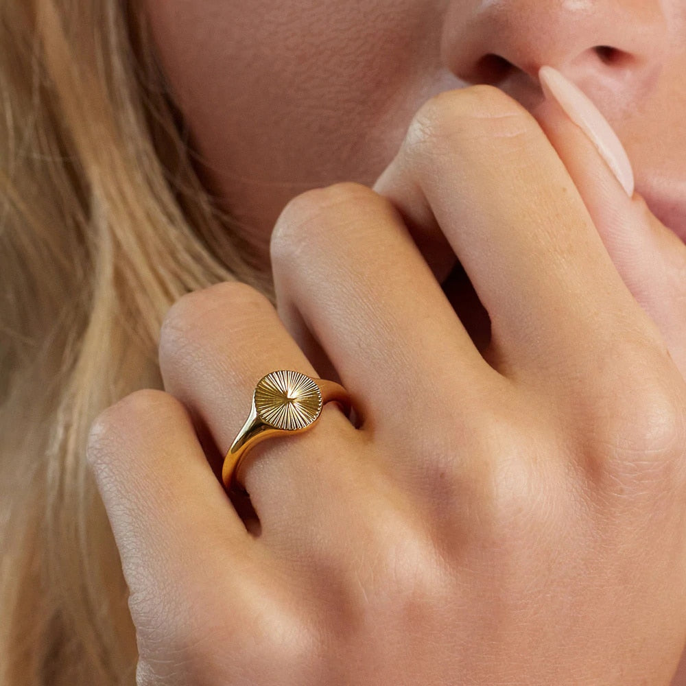 Zon Zegel Ring