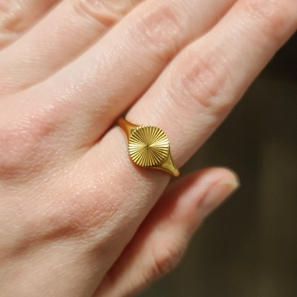 Zon Zegel Ring